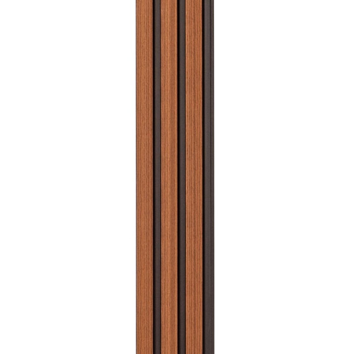 Рейка декоративна PS 2900х120х12мм Каштановий SW-00001743