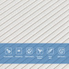 Панель 3D WHITE 700*700*4mm (D) SW-00001954