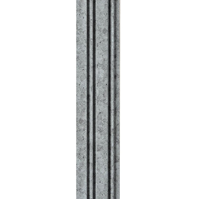 Рейка декоративна PS 2900х120х12мм Бетон SW-00002132